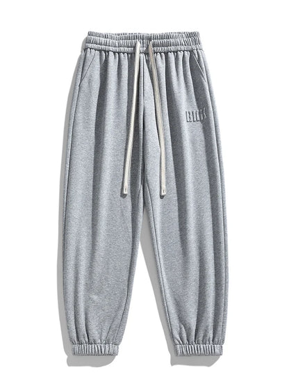 Men's Jogger Cotton/Polyester Sweatpants Big Size 8XL 7XL 6XL Sports Baggy Pants Sting Banding  Hip Hop Loose Harem Trousers
