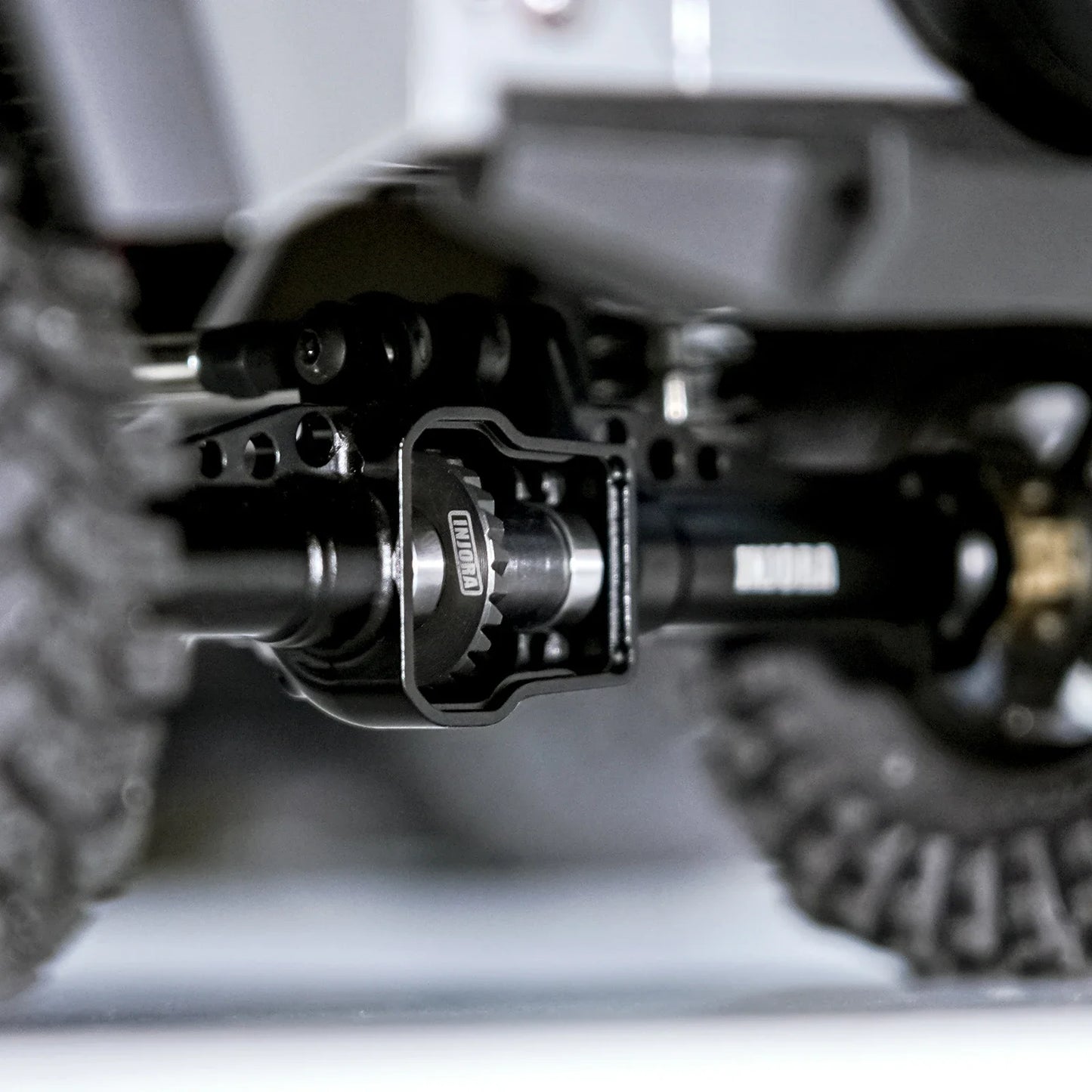 INJORA Steel Alloy Overdrive Underdrive Helical Axle Gear Set for 1/18 RC Crawler Car TRX4M TRX-4M Upgrade Accessories