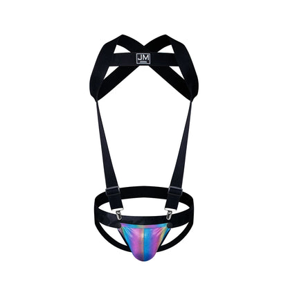 Detachable Split-type Sets Men Bodysuit Suspender Jumpsuits Jock Strap Harness Gay Underwear Jockstrap Removable Penis Pouch