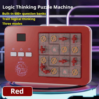 Electronic Puzzle Machine with 600+ Levels Smart Logical Thinking Three Modes Brain Teaser Toys for Children Easter Gift for Kid