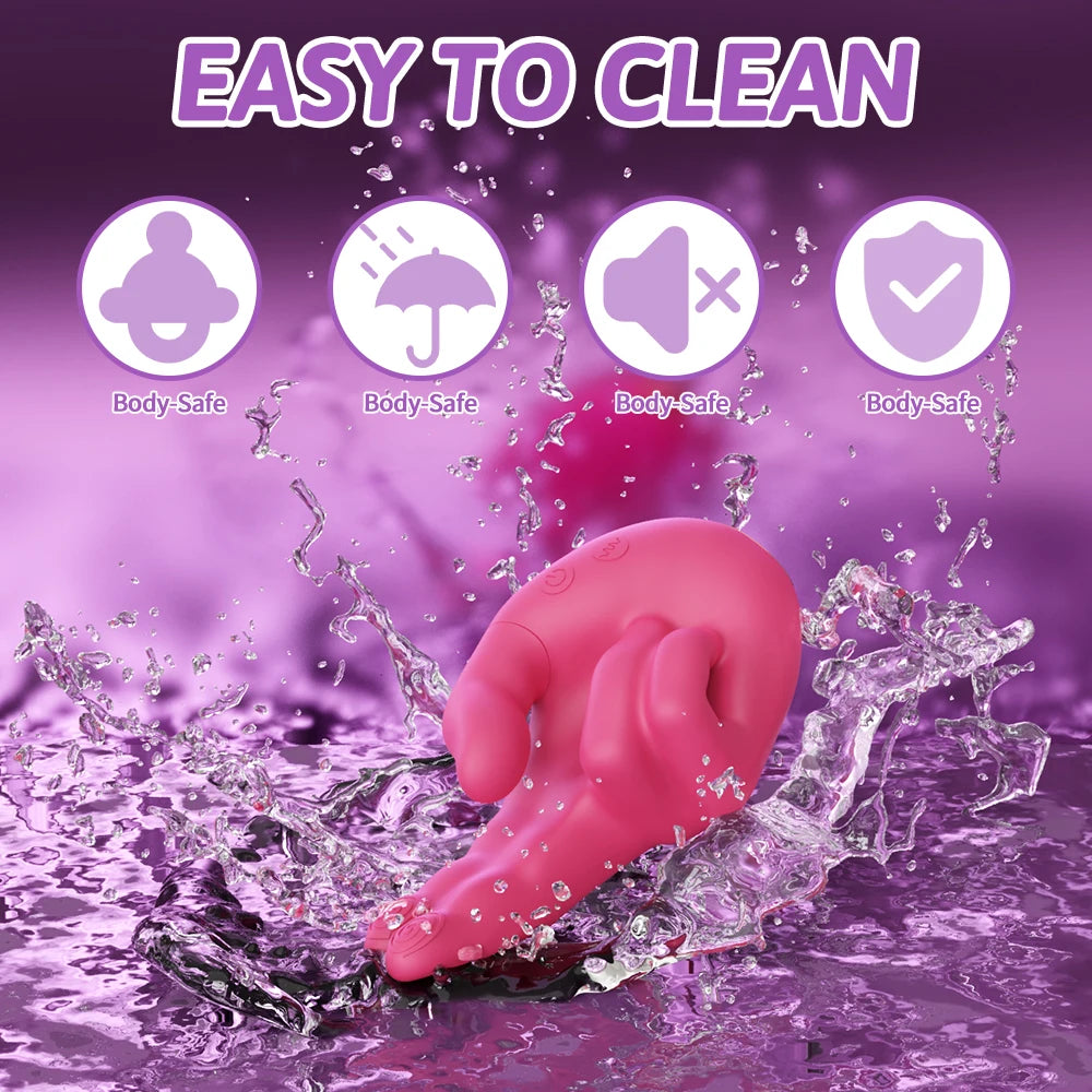 Heating Vibrators Wiggle Finger Vibrator for Women Sex Toys G-Spot Vagina Vibrator Female Masturbator Clitoris Clit Stimulator
