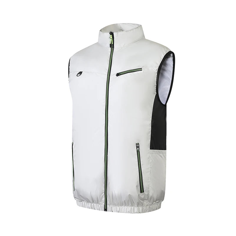 Smart Cooling Air-Conditioned Workwear with Three Adjustable Fan Speeds, Suitable for High-Temperature Outdoor Environments