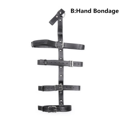 Female BDSM Body Restraint Sex Toy Kits Women Handcuff Harness Adult Couple Fetish Toys SM Slave Bondage Set Vagina Stimulator