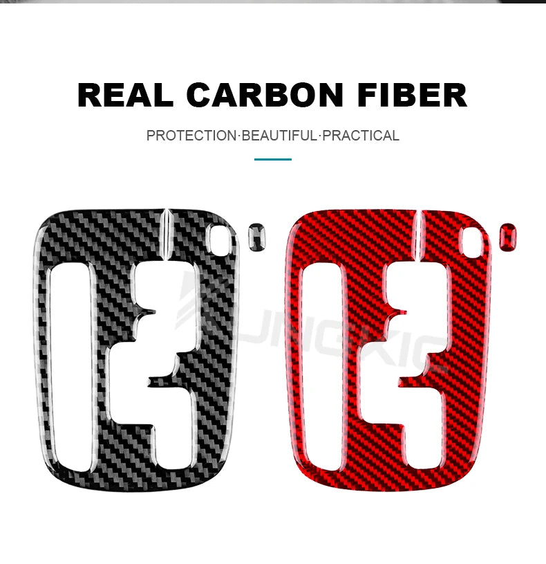 Real Soft Carbon Fiber Sticker For Subaru Impreza 2005 2006 2007 Gear Shift Panel Outlet Vent CD Frame Interior Accessories