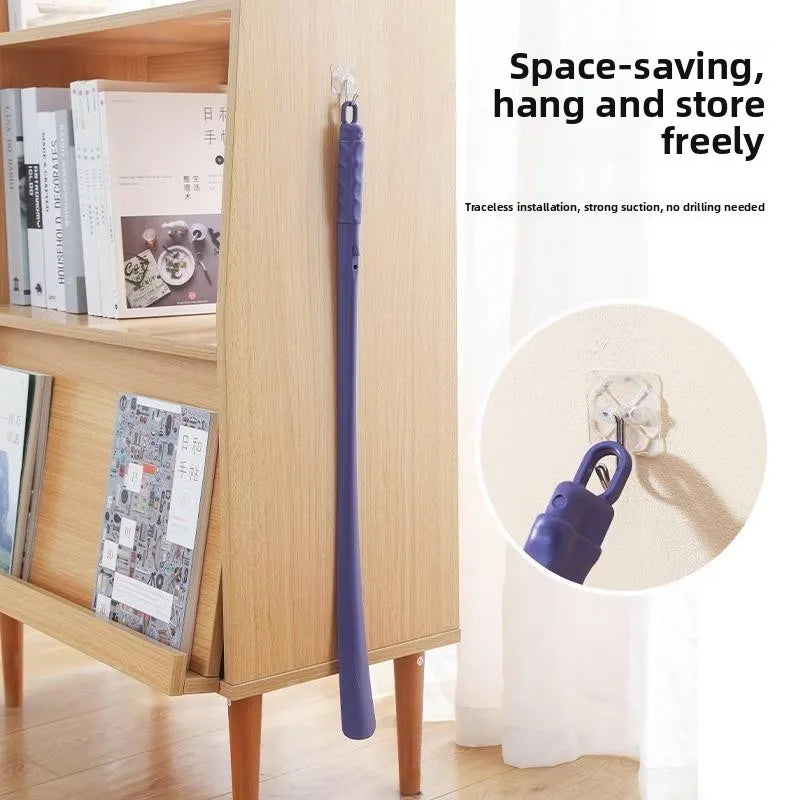 Long Handle Shoe Horn Japanese Style Easy to Use for Elderly And Pregnant Women Home Use Shoe Inserting Tool Shoe Lifting Device