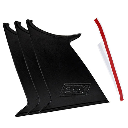 Free Shipping Spoiler Wing Stabilizer For subaru STI 2015-18 Spoiler Wing Stiffi Support Rally With PQY logo One Piece WX-WSS02