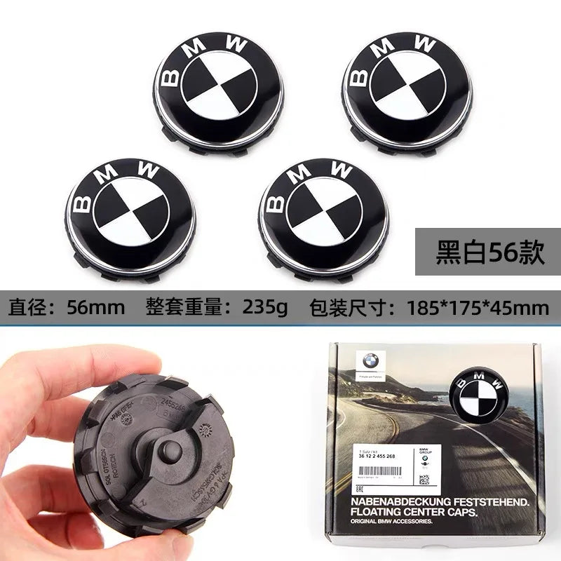 56/68mm original magnetic suspension hub center cover is suitable for BMW 1 2 3 4 5 6 7 series X5 X6 Z4 m2 m3 m4 M5  M6 mx5 mx6