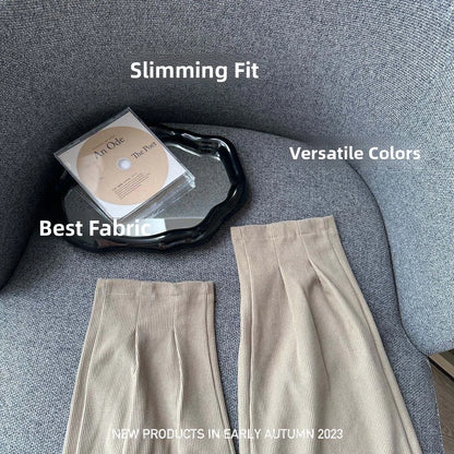 Autumn Winter High Waist Loose Thickened Fleece Harlan Pants Women's Casual Trousers Carrot Style Comfortable Loose Fit
