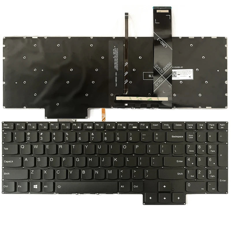 US Layout Laptop Keyboard With Backlit For Lenovo Ideapad Gaming 3-15ARH05 3-15IMH05