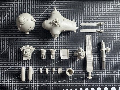 1:20 MA. K Uhu NS466 Resin Model Kit Unpainted Unassembled Retro Sci-Fi Mecha Display Figure Hobby Collection (without Base)