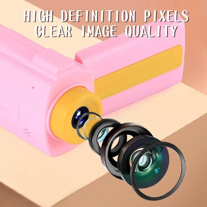 Kids Video Camcorder 1080P 20 MP High Resolution Portable Mini Digital Camera with 2.4 Inch Large Display Screen Birthday Gifts