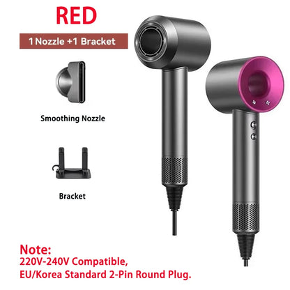 SenCiciMen Intelligent Hairdryer 1600W with Temperature Control Quick Drying Cold Hot Air Styling Care for Home Use