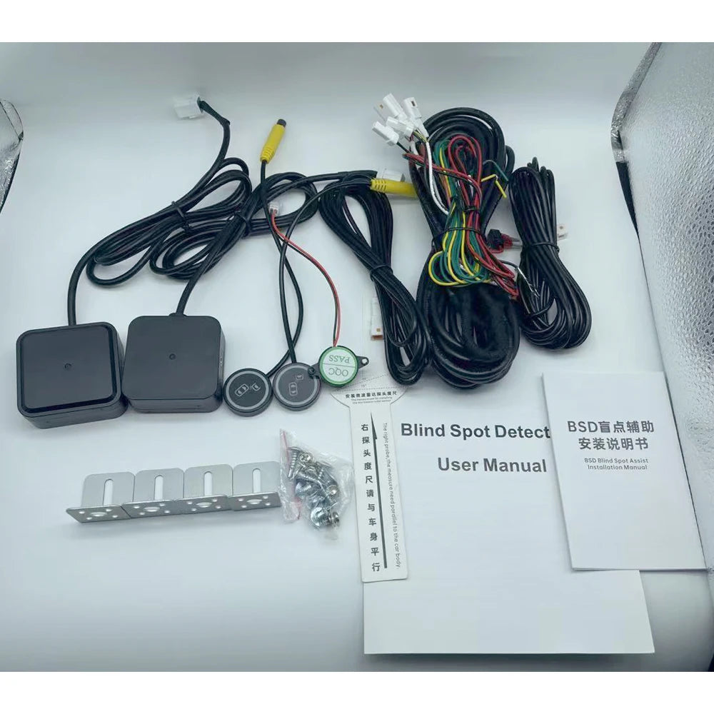 24Ghz Millimeter Wave Radar BSD Blind Spot Detection System Change Lane Safer BSM Blind Spot Monitoring Assist Drive