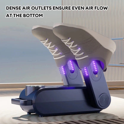 Shoe Dryer Electric Shoe and Portable Boot Dryer 180° Folding Design Smart Display for Shoes Gloves Hats Socks Ski Boots EU Plug