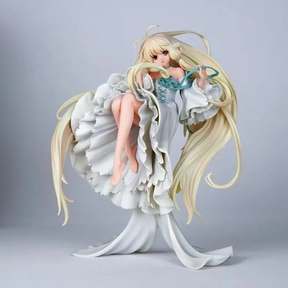 Anime Chobits Chi Figure Pvc Collectible Statue Bishoujo Ornament For Home Desktop Display For Anime Collection Enthusiasts