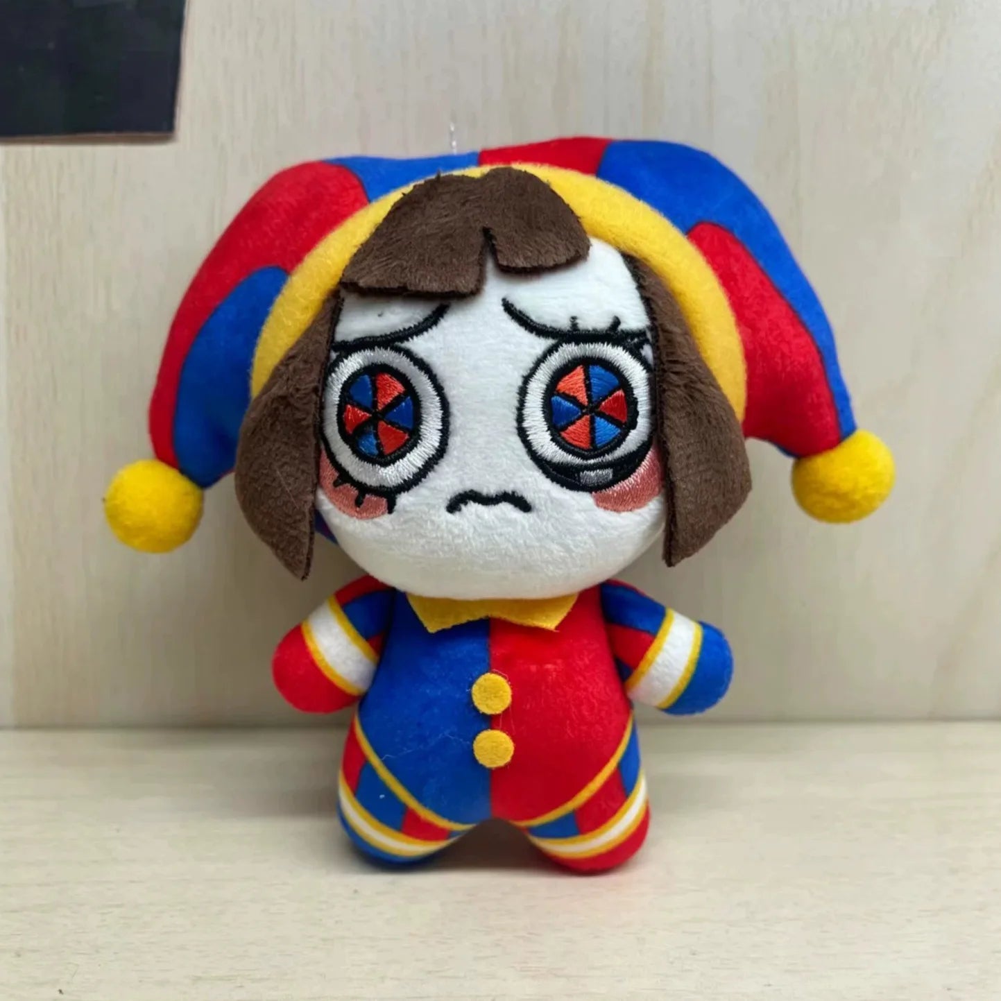 Hot Cute The Amazing Digital Circus Plush Keychain Pomni Jax Caine Soft Mini Toy for Fans Bag Charm and Birthday Charm