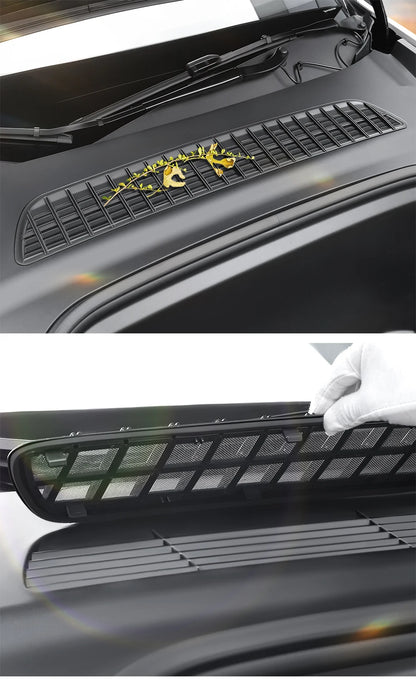 YZ Air Inlet Protective Cover For Tesla Model Y/YL 2026 Juniper Anti-insect Anti-fouling Front Air-Conditioning Insect-proof Net