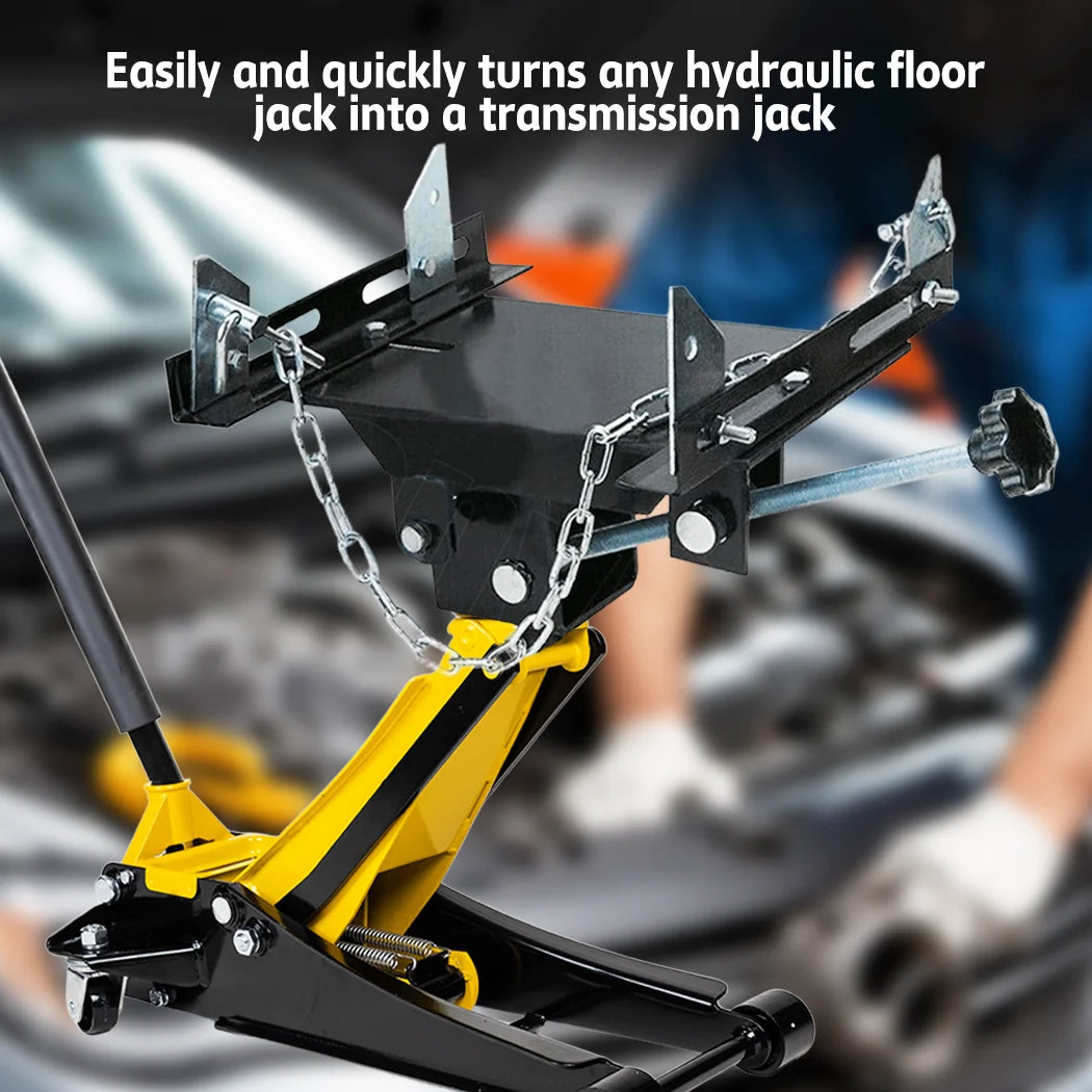 PORIYA Transmission Jack Adapter 500KG Automotive Car Gearbox Removal Trolley Adaptor