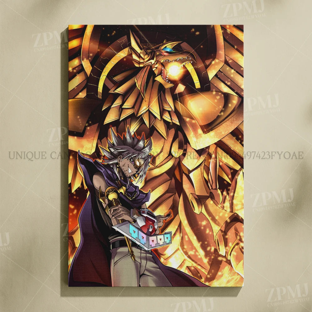 Yu-Gi-Oh! Canvas Pictures Painting Anime Figures Home Decoration Prints Poster For Living Room Frameless Wall Artwork Mural