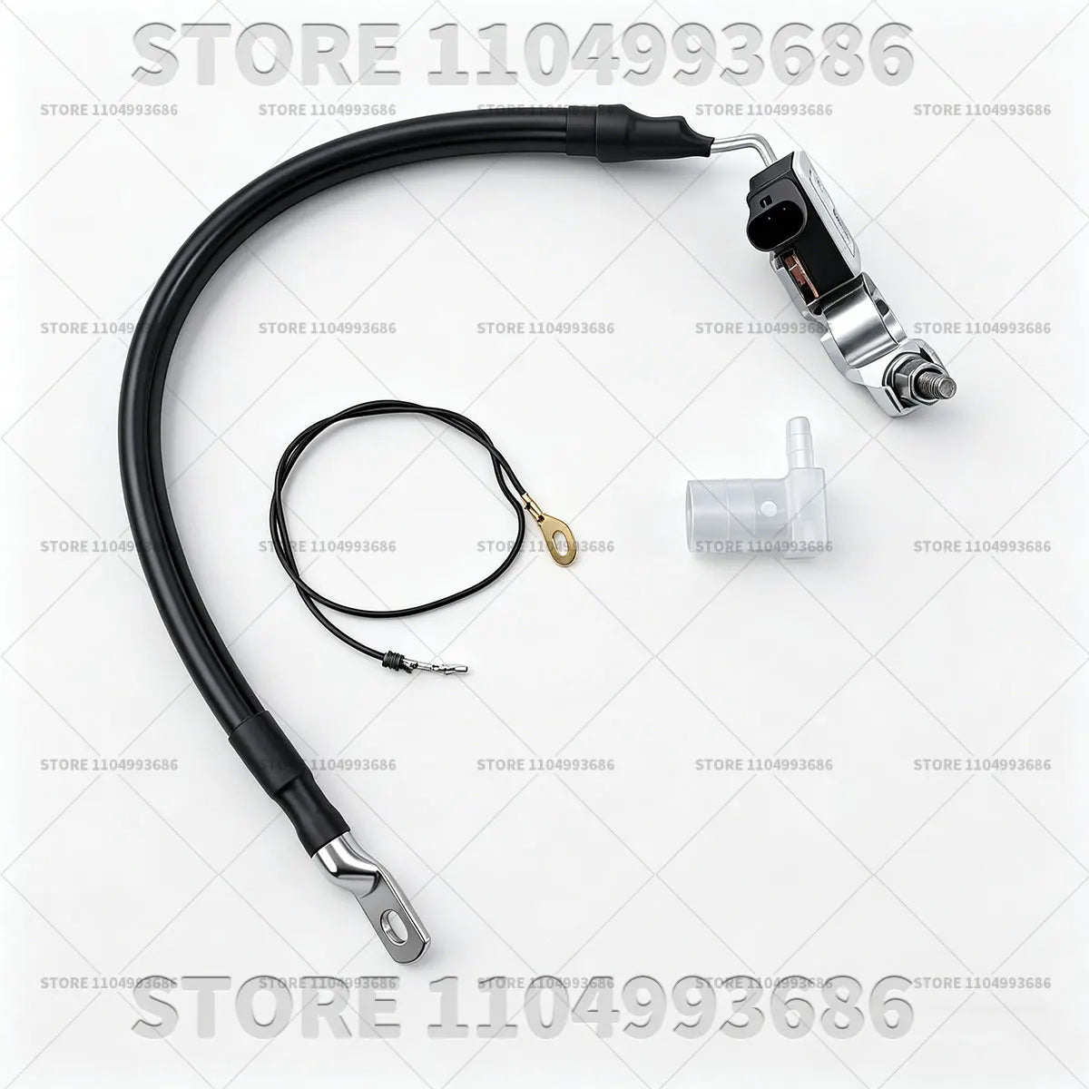 For Porsche 2018-2023 Cayenne 9YA Battery Replacement Negative Cable Sensor Kit OEM 9Y0915105 9Y0915105QY 9Y0915105LY 9Y0915107