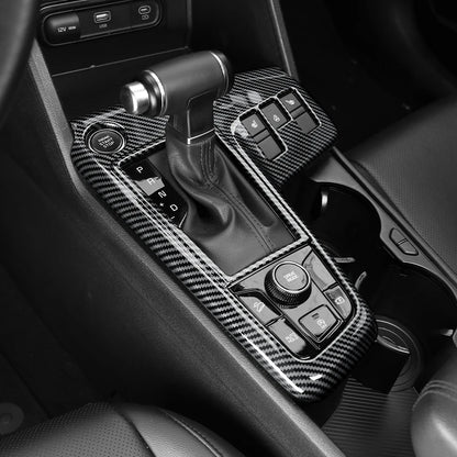 Car Center Control Panel For Tuning Kia Sportage NQ5 2022 2023 Left Hand Drive Gear Shift Cover Central Decal Protection