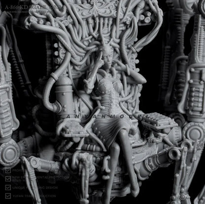 65MM Resin figure model kits DIY toy resin soldier self-assembled A-866