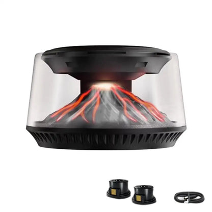 2026 NEW Car Perfume Diffuser, 360° View Mirror Mount Volcanic Iceberg Car Decoration Automatic Spray Air Freshener Car Interior