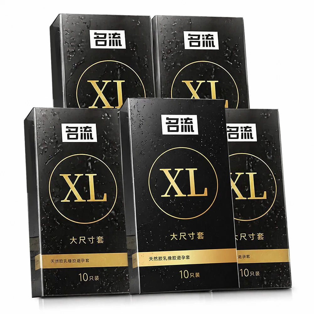 Condoms XL 55mm Large Size(10Pcs,20Pcs,30Pcs) - Sensational Penis Sleeve for Enhanced Performance and Intimate Moments