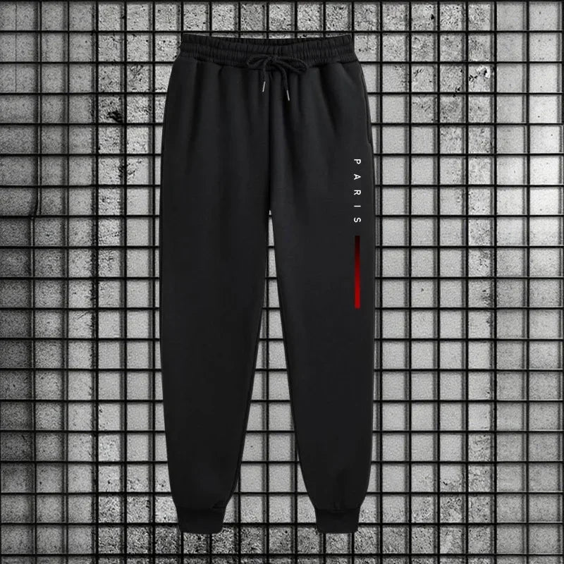 2025 new zipper sweaters chandelier pants street wear chandelier autumn and winter sports suits Paris fashion print men's casual