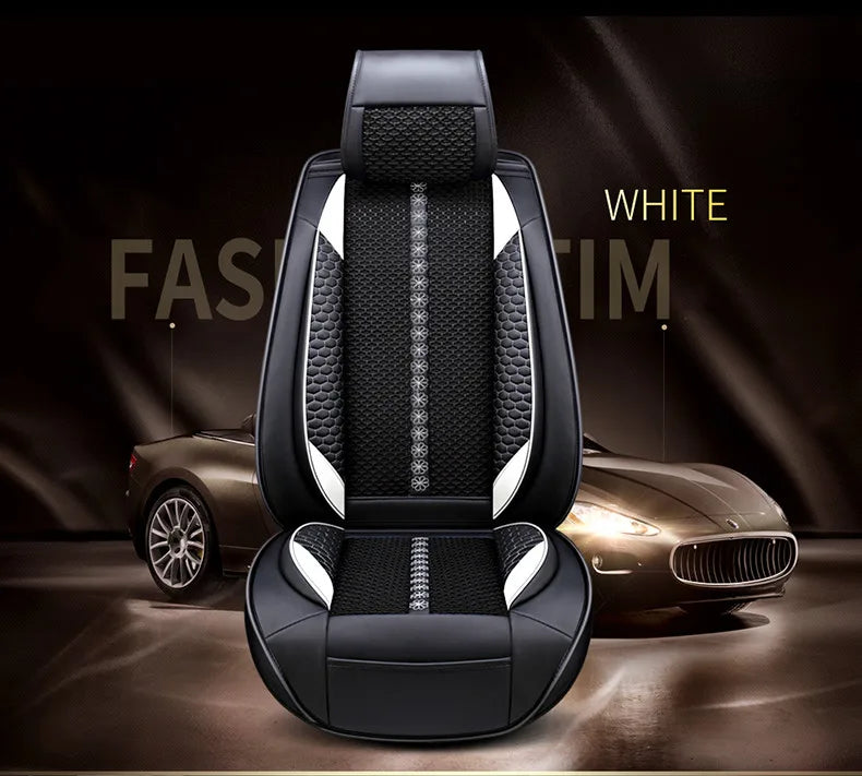 Full set car seat covers + Steering wheel cover for Haval M6 2025-2023 Top quality breathable seat cushion seat case for M6 2024