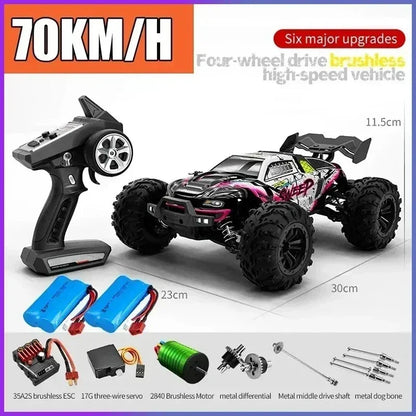 SCY 16101PRO, 16102PRO, 16103PRO 4WD 1:16RC Brushless High-speed Remote Control Car, 70 Kilometers Per Hour, Toy Racing Car Gift