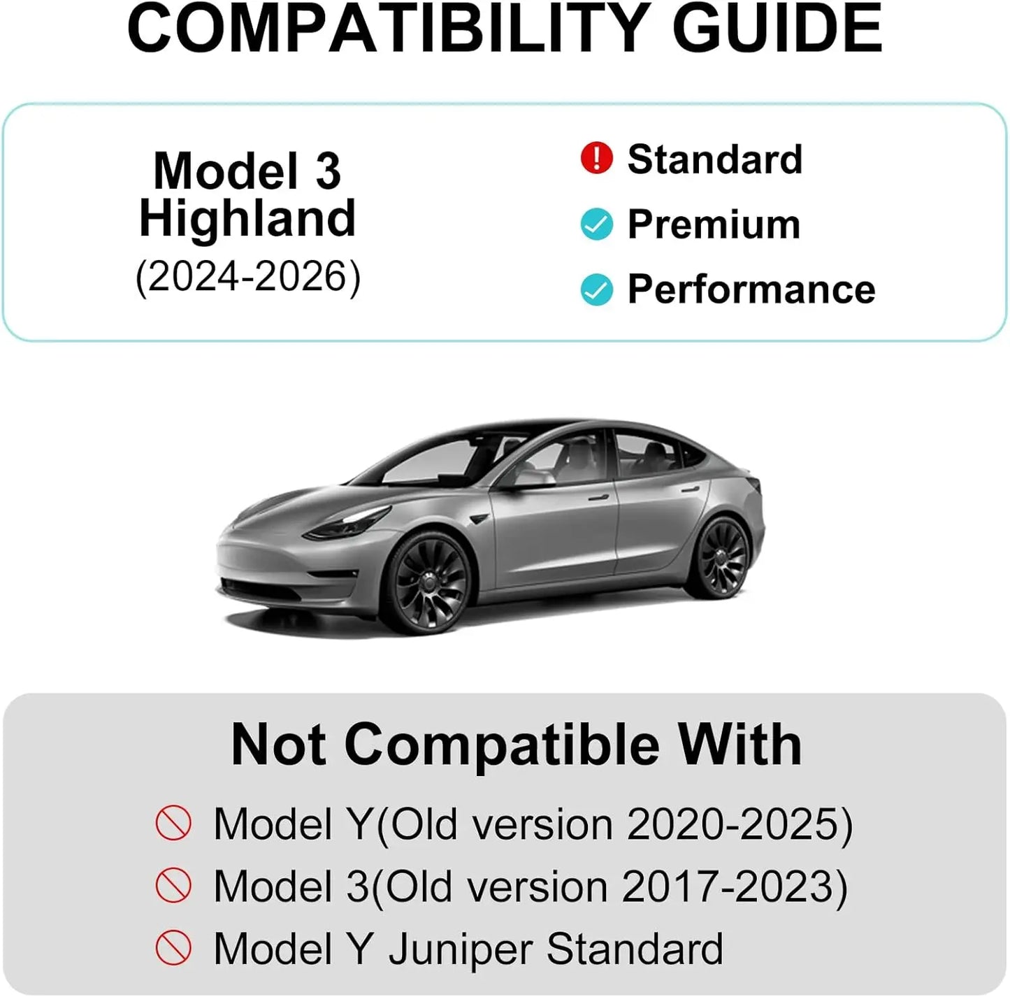 For New Tesla Model 3 Highland Car Floor Mats All-inclusive Threshold Style Foot Pads TPE Cargo Liner Seat Backrest Protective