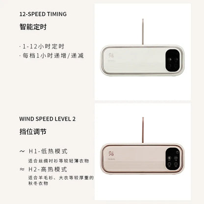 Portable Small Household Clothes Dryer 2026 New Model, Fast Drying Machine for Infant Clothing Dorm Trip