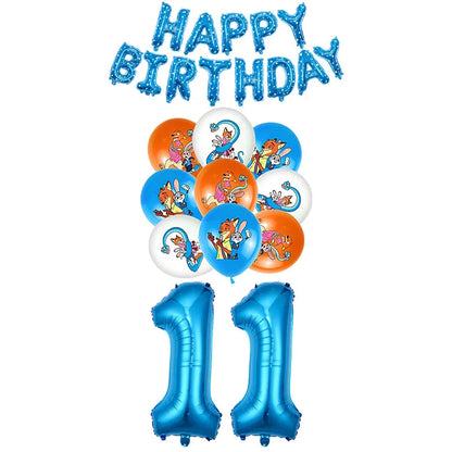 NEW Zootopia Party Favor Zootopia 2 Birthday Decoration Judy Nick Gary Party Supplies Zootropolis Coil Notebook Box Bag Card Kid
