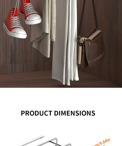 Installation-free Kitchen Cabinet Under Shelf No-Punch Large Capacity Storage Board Pot Cover Holder Towel Tissue Storage Rack