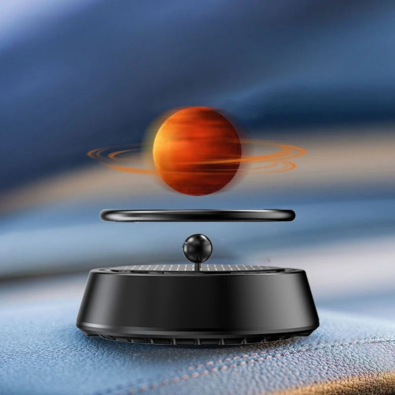 Cross-border solar creative planet console car ornaments car perfume long-lasting fragrance car aroma diffuser
