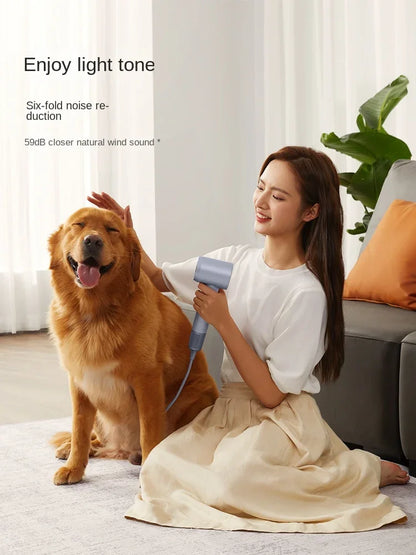 High speed hair dryer, household fast drying, low noise negative ion hair care, Lefen LF03 hair dryer