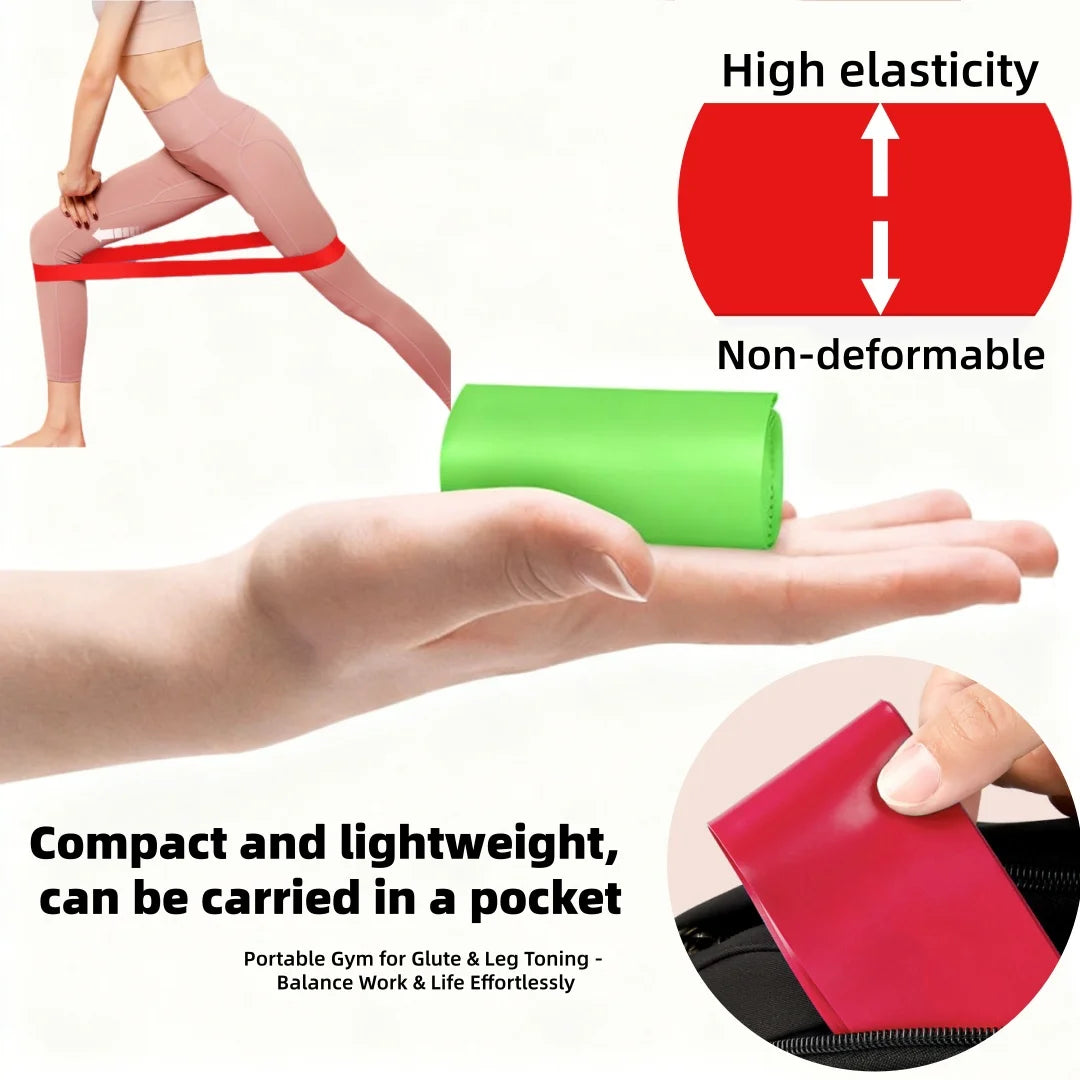 202420-Resistance Loop Band - Exercise Warm-Up, Glute Toning, Elastic Pull Band for Squats & Booty Lifting