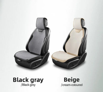 Universal Linen Car Seat Cover Four Season Auto Flax Comfortable Breathable Anti-Slip Covers Cushion SUV Car Seat Protection