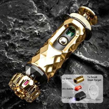 Metal Stress Relief Fidget Spinner One-Click Shell Ejection Launcher Adult Office Decompression Shooting Toy Cool Fidget Gadget