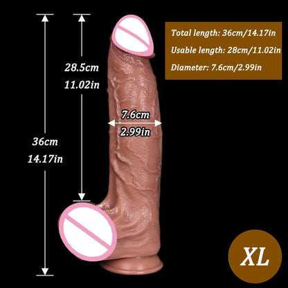 3Colors Penis Super Realistic Veins Soft Dildo Male Silicone Genitals Vaginal Masturbation Suction Cup Dick Woman Anal Sex Toy