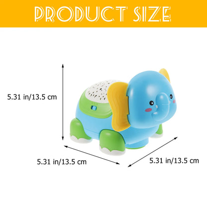 Crawling Musical Educational Infant Guidance Cartoon Light Timing Mode for Crawling Motor Skill Development Fun