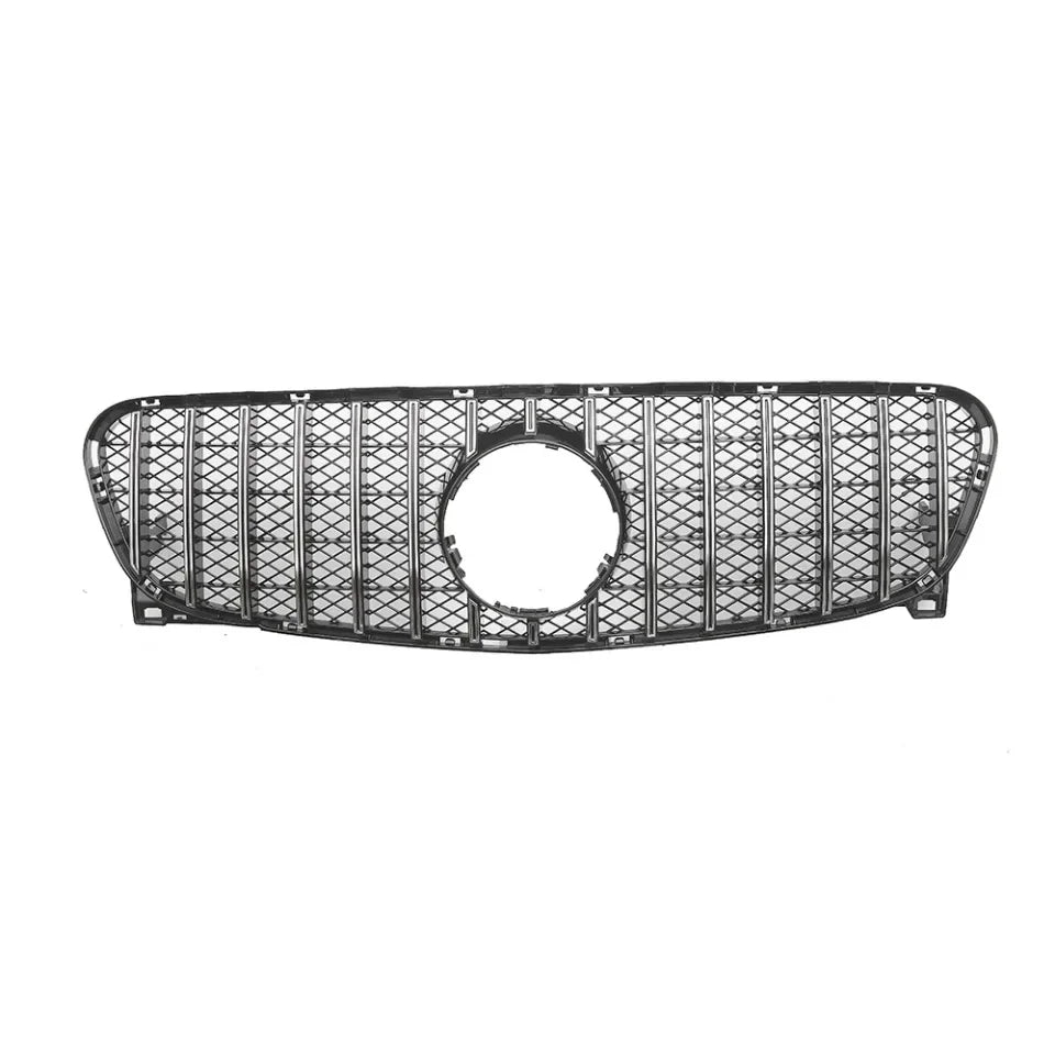 XVIP Chrome Diamonds Style Racing Grille For Mercedes Benz GLA-Class X156 GLA180 GLA200 GLA250 2014-2016 GTR Style Bumper Grille