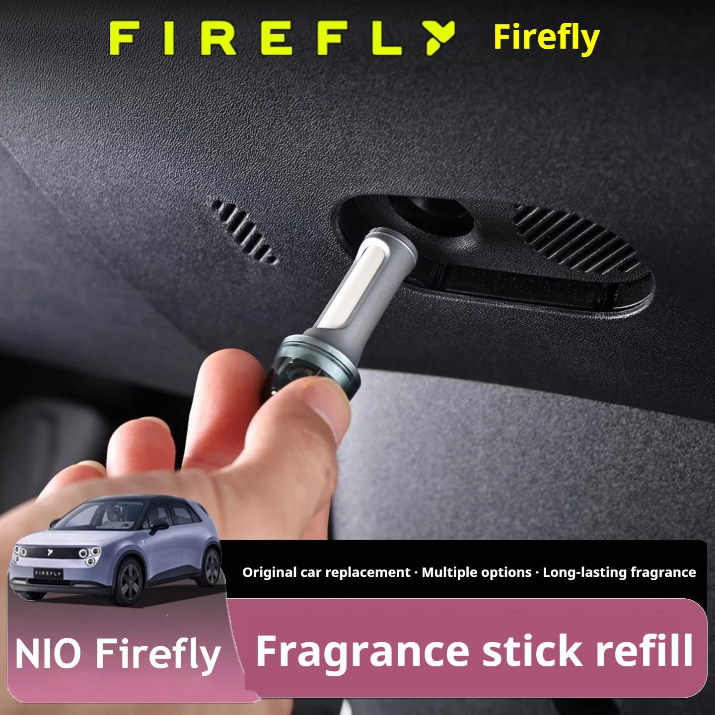 For NIO Firefly Original Car Fragrance Refill Core Vehicle Mounted Aromatherapy Replacement