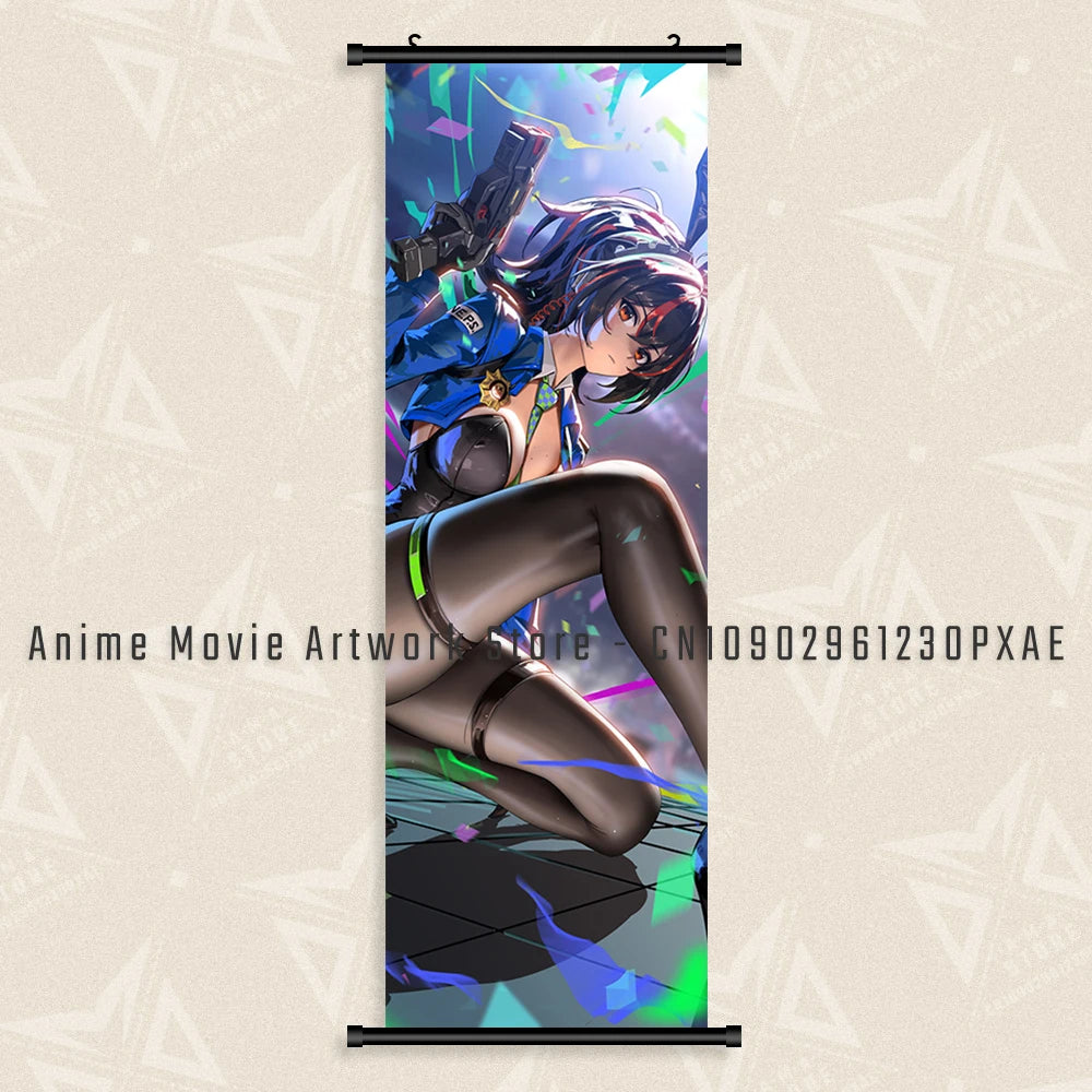 Zenless Zone Zero Game Figures Home Decor Prints Painting Pictures Wall Art HD Kawaii Canvas Poster Bedside Background No Frame