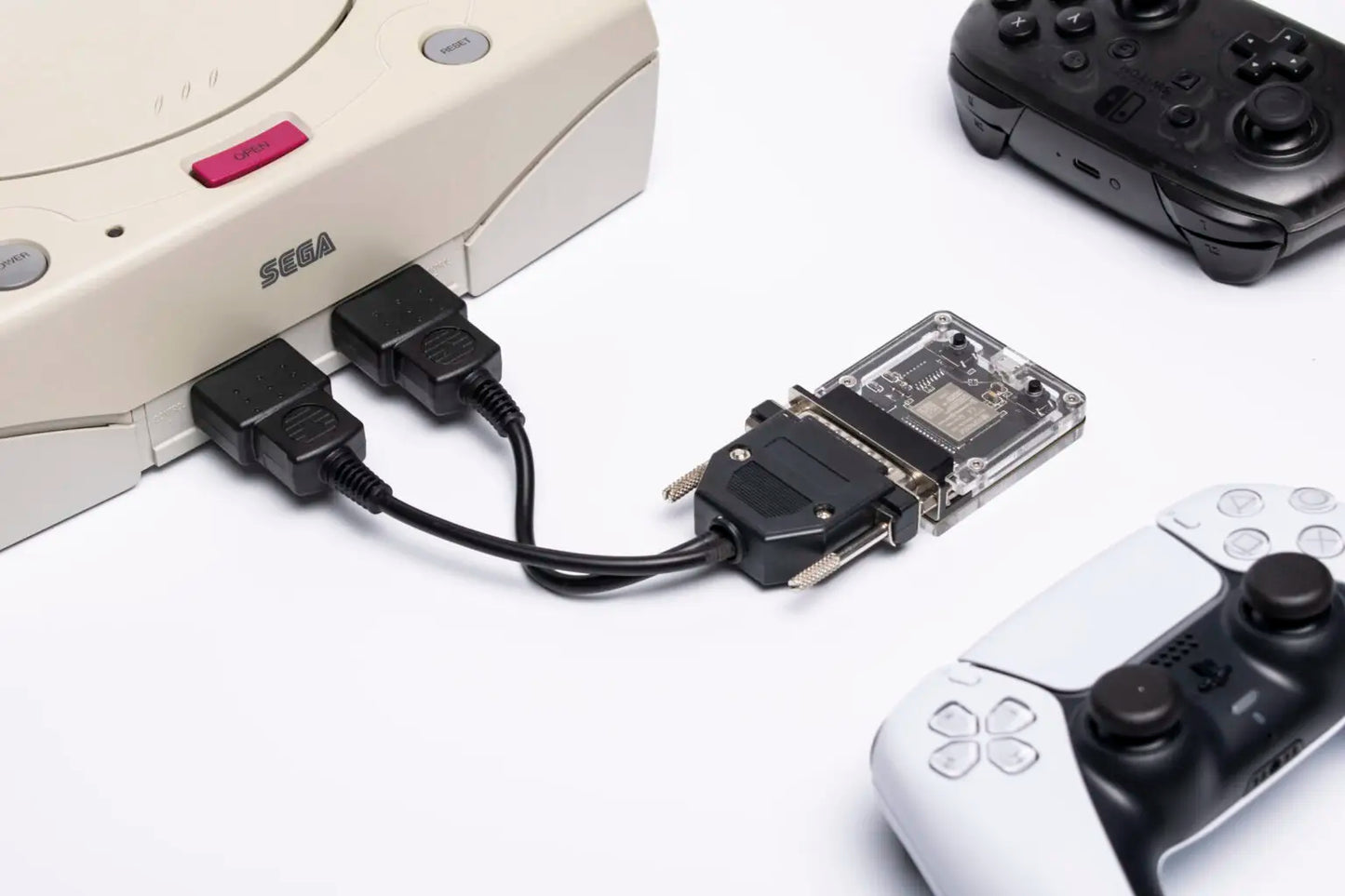 BlueRetro Ps1 2 Wireless Controller Converter Bluetooth Receiver Adapter For Playstation 2 Games Controller Converter For Retro