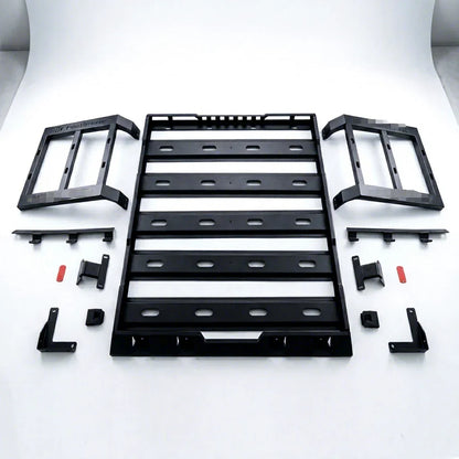 Bestseller 4X4 Car Roof with LED Ladder Lage Rack Mount Kit Cargo Basket for Wrangler JK JKU JL Gladiator