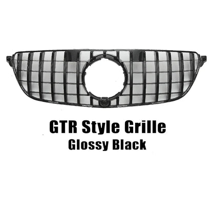XVIP Front Chrome Diamonds Style Racing Grille For Mercedes Benz GLE C292 GLE350 GLE450 GLE500 GLE43 AMG 2016-2019 Upper Grilles