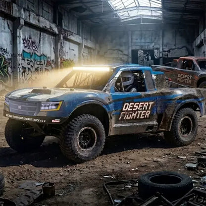 Yikong YK8081 DF8 1/8 4WD Brushless RC Short Course Truck, Independent Suspension Offroad Racing Hobby Car For Adult RC Fans