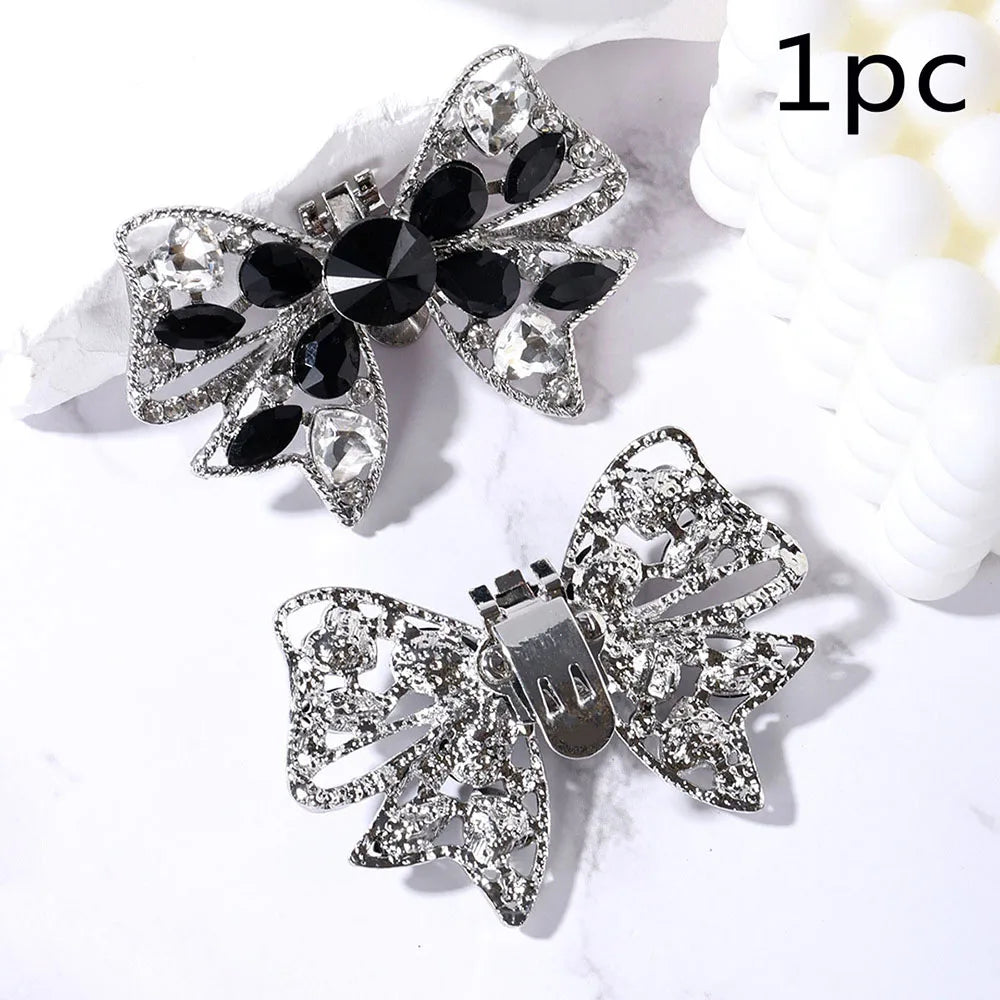1PC Shiny Shoes Clips Crystal Wedding Bride Shoes Decoration Women High Heel Charms Rhinestones Buckle Shoes Accessories